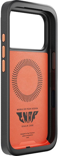 Peak Design Mobile Gnar Case Iphone 17 Pro Ibis Orange