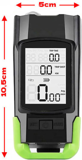 Roxar Tech RX.LIGHT006 Vorderes Fahrradlicht