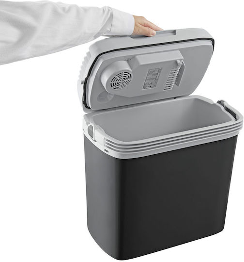 First Austria Portable Fridge Thermoelectric 16L 12V / 230V Black