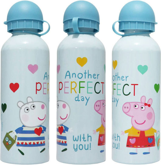 Peppa Pig Детска Пластмасова Бутилка За Вода 500ml