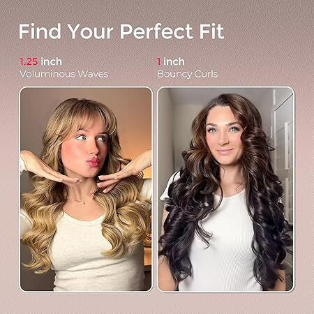 Tymo Hair Curling Iron for Wavy Hair 32mm 52W