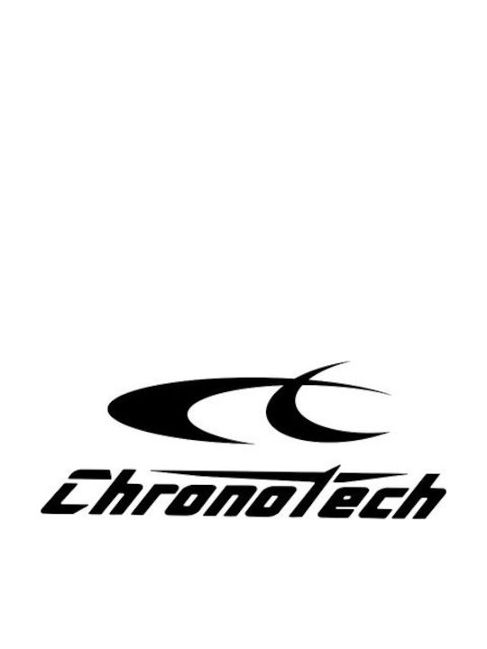 Chronotech Herrenuhr 40mm Batterie mit Schwarzem Lederarmband
