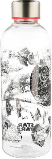 Stor Star Wars Παιδικό Παγούρι Star Wars Πλαστικό με Βιδωτό Καπάκι Non Spill Λευκό 850ml