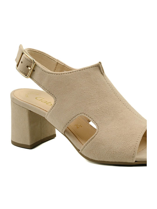 Leather Anatomic Beige Sandals