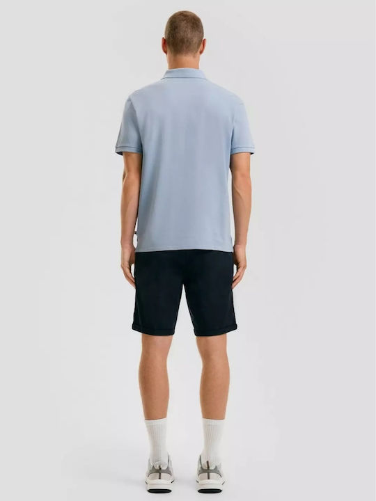 John Men's Chino Bermuda Shorts Navy Blue