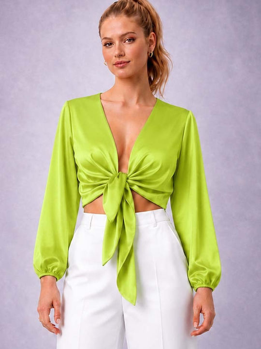 Bolero Verde Lime Pentru Femei