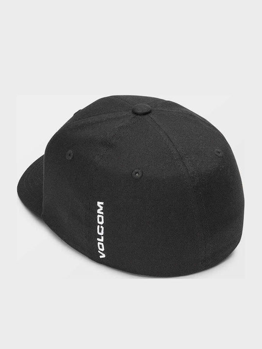 Volcom Kid's Full Stone Flexfit Cap Black F5512600_blk