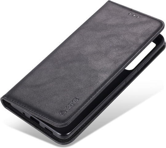 Azns Retro Texture Buchen Sie Kunststoff Schwarz (Galaxy S20 Ultra)