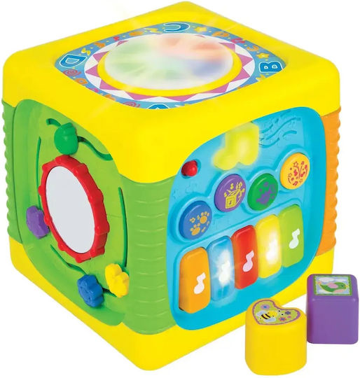 Winfun Cub De Activități cu Muzică Lumină și Sunete pentru 9+ Luni