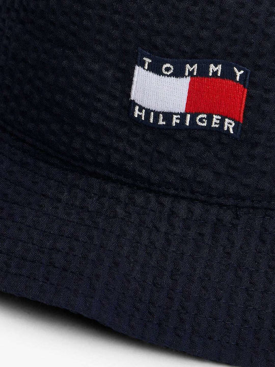 Tommy Hilfiger Kids' Bucket Fabric Hat Flag Navy Blue