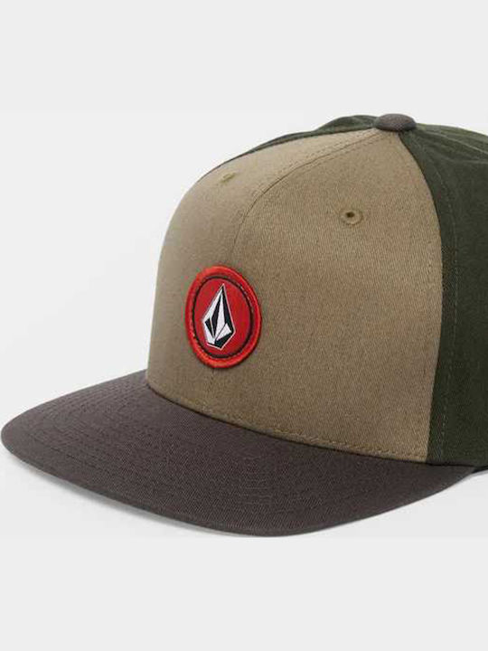 Volcom Kids' Hat Fabric Quarter Twill Khaki