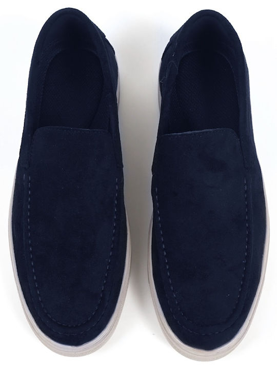 Ανδρικά Loafers σε Μπλε Χρώμα