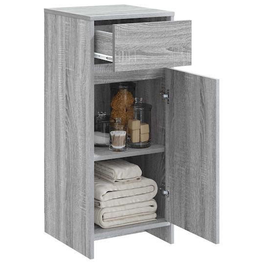 vidaXL Bathroom Vanity Unit Without Sink M35xL36.5xH85cm Gray Sonoma
