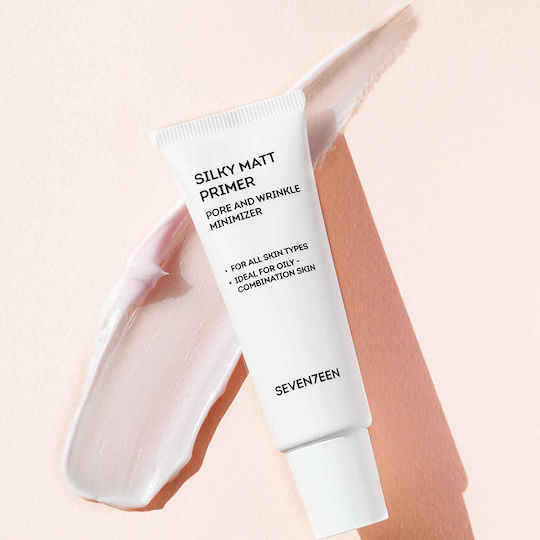 Seventeen Silky Matt Primer Primer Face In Creamy Form 30ml