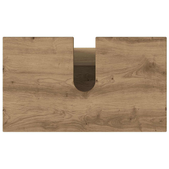 vidaXL Bathroom Vanity Unit without Sink M60xB35xH60cm Oak