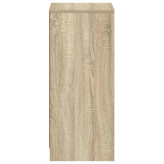 vidaXL Плот Без Мивка 35x36.5x85см Дъб Сонома