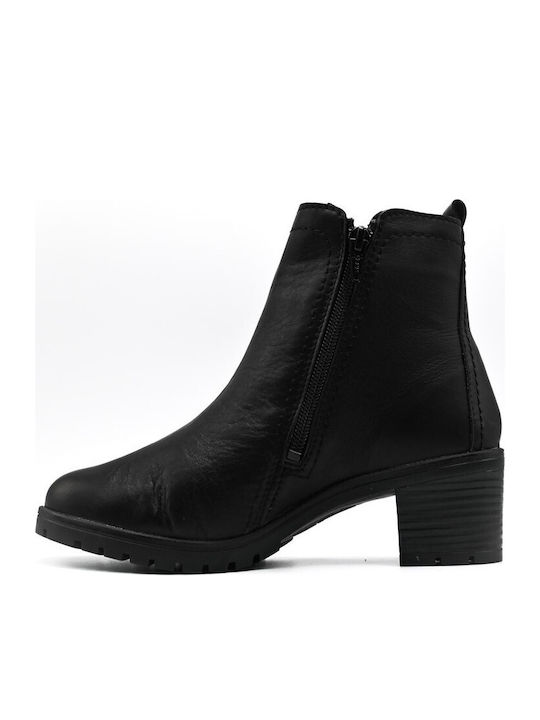 Damen Stiefeletten mit Absatz Schwarz