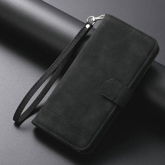 Dierfeng Book Σιλικόνης Μαύρο (Galaxy A26Oppo A17)