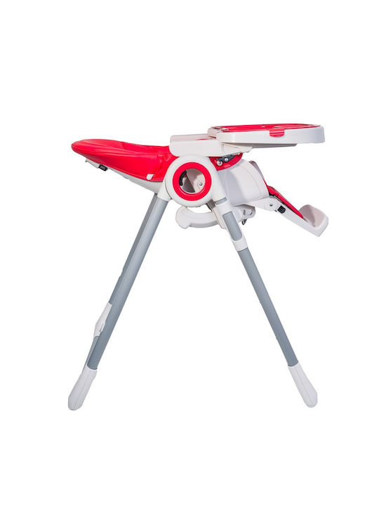 Buf Boof Klappbarer Roter Baby Hochstuhl