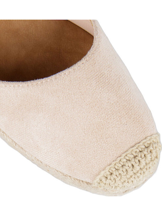 Women's Platforms in Espadrille Style Beige