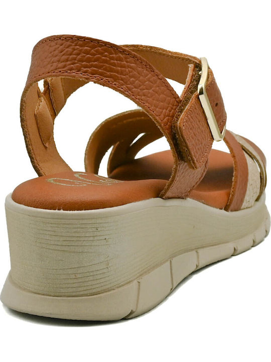 Platforme Dama Anatomici Tabac Maro