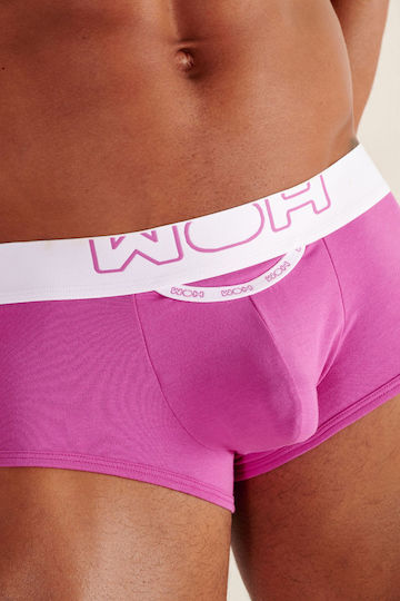 WOH Ανδρικό Sexy Boxer Ροζ