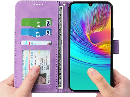 Dierfeng Buchen Sie Silikon Lila (Galaxy A26Oppo A17)