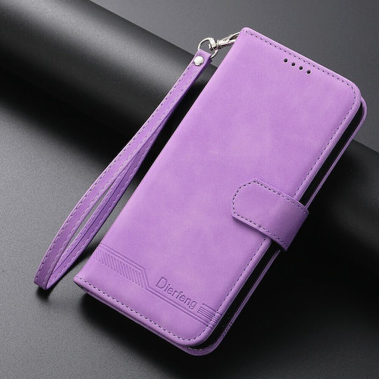 Dierfeng Buchen Sie Silikon Lila (Galaxy A26Oppo A17)