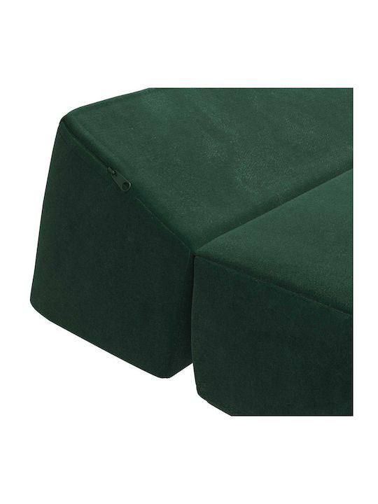Armchair Bed Dark Green 60x70x41cm