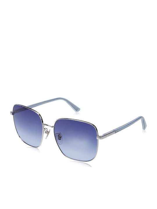 Nina Ricci Sunglasses Silver with Metal Frame & Blue Lens Nina Ricci Sunglasses Silver with Metal Frame & Blue Lens