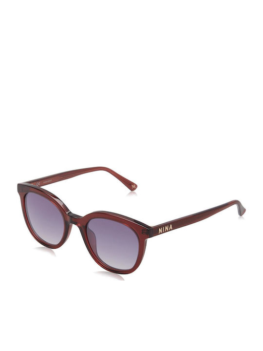 Nina Ricci Sunglasses Κόκκινα with Acetate Frame & Red Lens Nina Ricci Sunglasses Κόκκινα with Acetate Frame & Red Lens