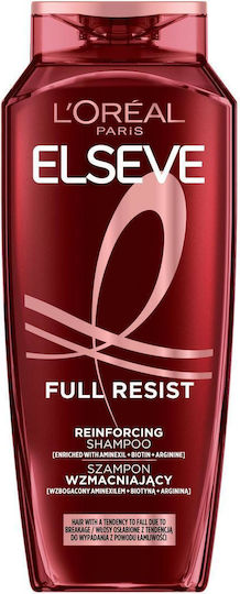 L'Oreal Paris Elseve Full Resist Aminexil Σαμπουάν Αναδόμησης/Θρέψης για Εύθραυστα Μαλλιά 400ml