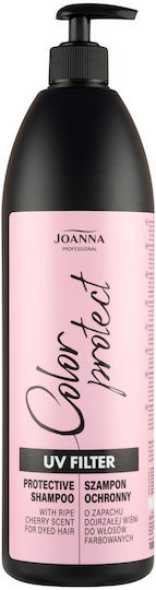 Joanna Professional UV Filter Protective Σαμπουάν Διατήρησης Χρώματος για Βαμμένα Μαλλιά 1000ml