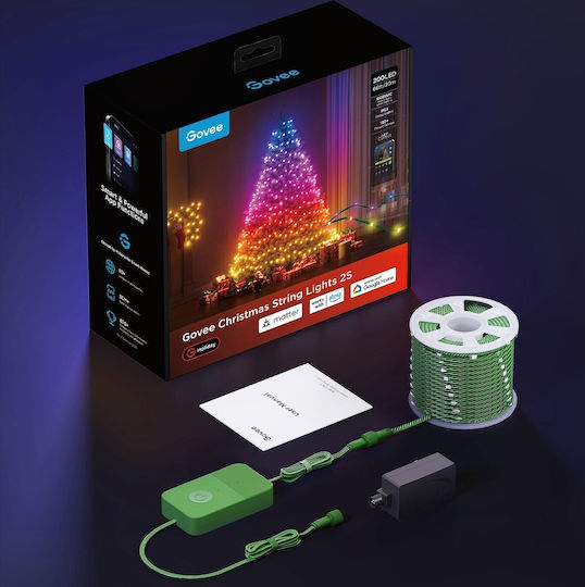 Lichterkette 2S 200 Smart LED-Lichter 20 m RGBW, 1 Stück