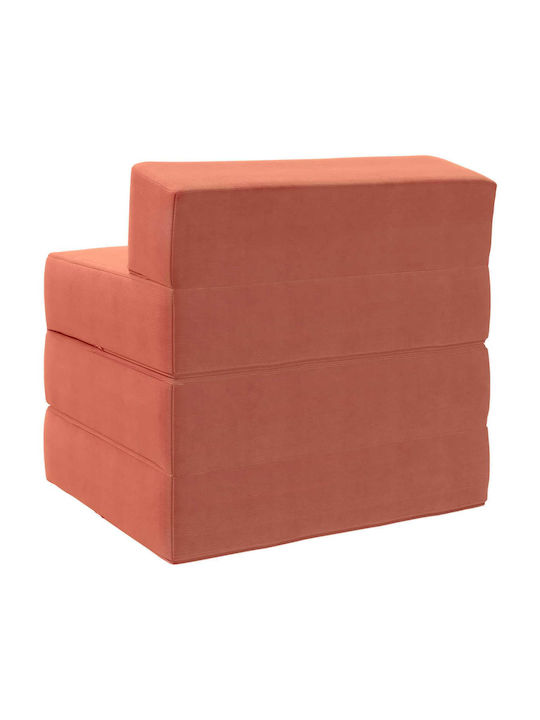 Armchair Bed Orange 70x60x63cm