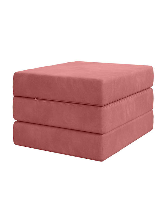 vidaXL Velvet Pink Decorative Pillow Case 63x75cm