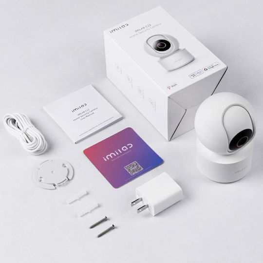 Imilab C22 IP Κάμερα Παρακολούθησης Wi-Fi Full HD+ 5MP με Αμφίδρομη Επικοινωνία