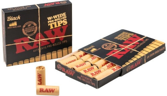 Τζιβανες Raw Black Ετοιμες Φαρδιες 18 Τεμ