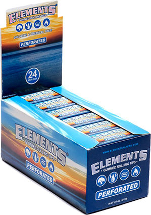Elements Vârfuri Conice Perforate Gumate 60mm Albe 24 x 33 Bucăți