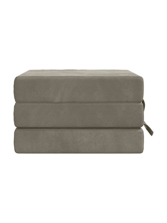 vidaXL Velvet Gray Decorative Pillow Case 63x90cm