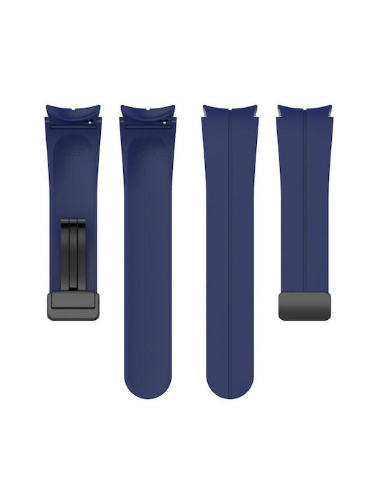 Galaxy Strap Silicone Blue (Samsung Galaxy Watch FE, 7, 6, 5, 4)