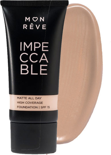 Mon Reve Impeccable Foundation SPF15 3 30ml