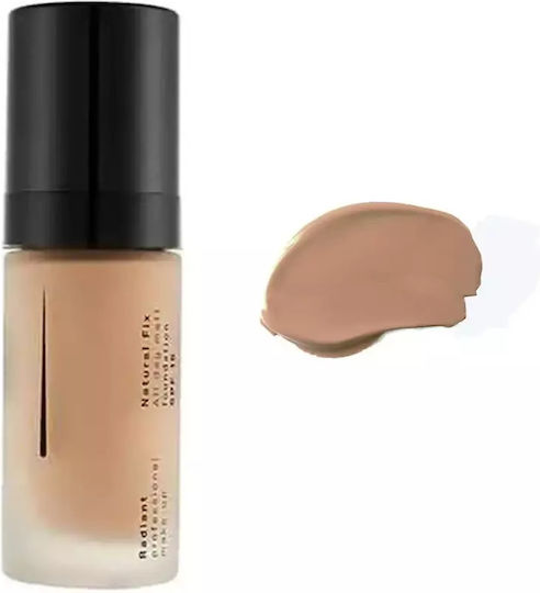 Radiant Natural Fix All Day Matt Liquid Foundation SPF15 06 Tan 30ml