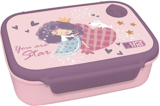 Cutie De Prânz Pp 800ml Și Sticlă De Aluminiu 500ml Set Must Team You Are A Star
