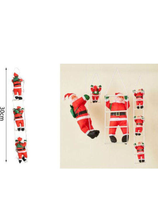 Dekorativer Weihnachtsmann Rot