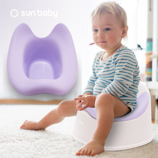 Sun Baby Potty Clasic Alb până la 15kg