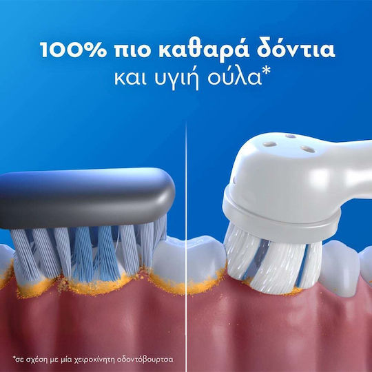 Oral-B Io Series 3 Periuță de Dinți Electrică cu Senzor de Presiune și Husă de Călătorie Roz
