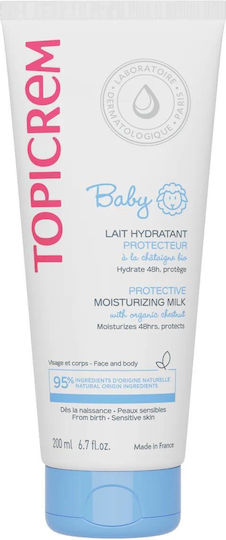 Topicrem Moisturizing Мляко за Хидратация 200мл