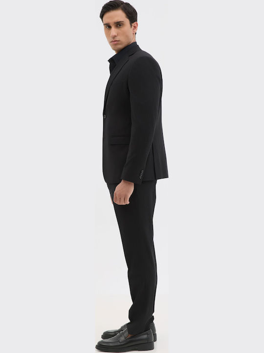 Herrenanzugjacke Schwarz