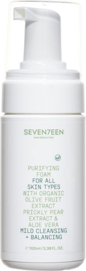 Seventeen Purifying Foam Αφρός Καθαρισμού Προσώπου 100ml